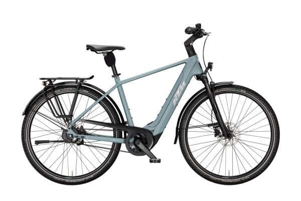 KTM MACINA CITY PX 720 BELT Di2 BLUEGREY MATT 29" 2027 Elektromos Városi Kerékpár - szürke