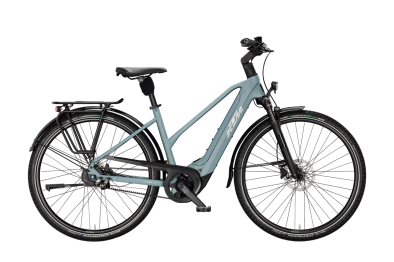 KTM MACINA CITY PX 720 BELT Di2 BLUEGREY MATT 29 2027 Elektromos Városi Trapeze Kerékpár - szürke