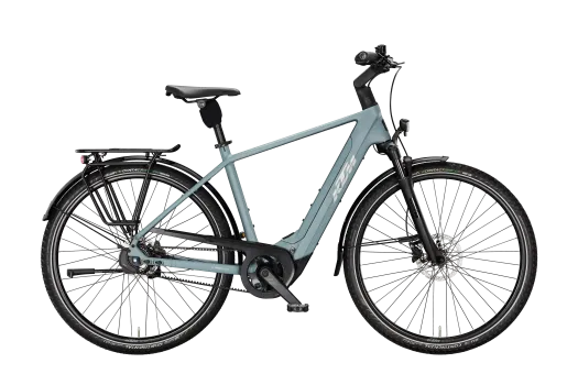 KTM MACINA CITY PX 810 BELT Di2 BLUEGREY MATT 29" 2027 Elektromos Városi Kerékpár - szürke