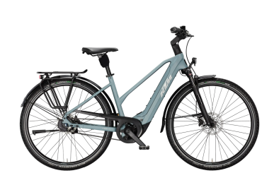 KTM MACINA CITY PX 810 BELT Di2 BLUEGREY MATT 29 2027 Elektromos Városi Trapeze Kerékpár - szürke