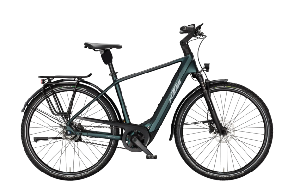 KTM MACINA CITY PX 810 BELT DARK SEA MATT 29" 2027 Elektromos Városi Kerékpár - sötétzöld