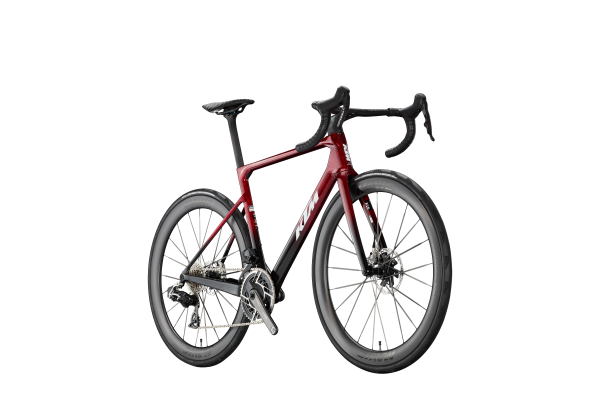 KTM REVELATOR ALTO EXONIC AXS PM CARBON CRYSTAL RED 28" 2027 Országúti Kerékpár - piros