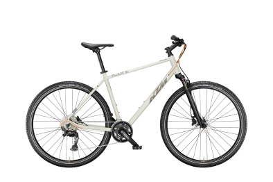 KTM X-LIFE ACTION DEW SILVER MATT 28 2027 Offroad Cross Trekking Kerékpár - ezüst