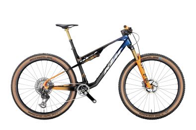 KTM Scarp MT Exonic 29 Fully MTB Kerékpár - Carbon+Blue+Orange - carbon - kék - narancssárga