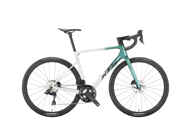 KTM Revelator Alto Master Országúti Kerékpár - White Jungle - fehér - zöld