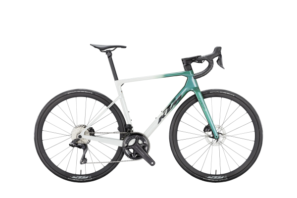 KTM Revelator Alto Master Országúti Kerékpár - White Jungle - fehér - zöld