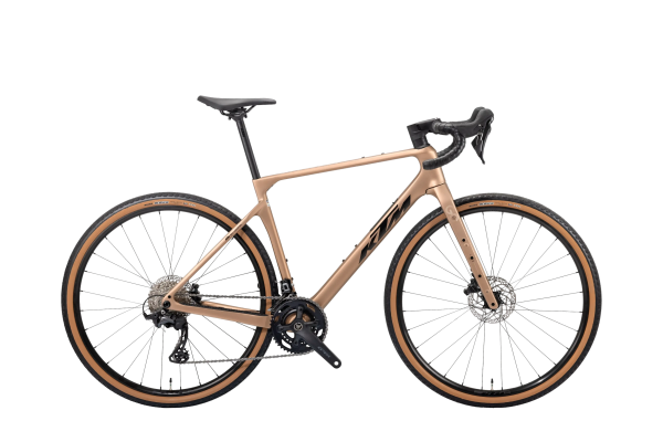 KTM Gravelator Pro 2X Gravel Kerékpár - Muddy Matt - barna