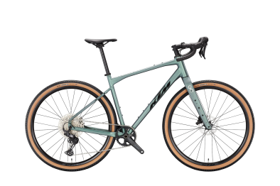 KTM Gravelator 15 Gravel Kerékpár - Bright Teal Matt - szürke