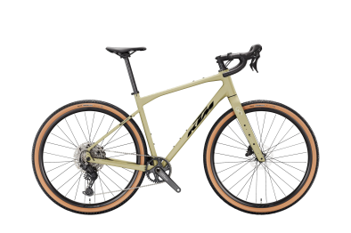 KTM Gravelator 25 Gravel Kerékpár - Mineral Green Matt - barna