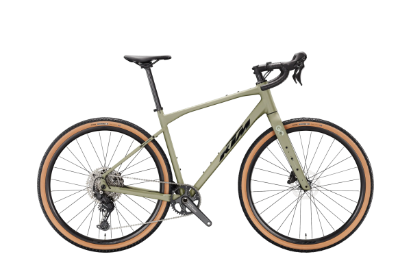 KTM Gravelator 25 Gravel Kerékpár - Cargo Green Matt - zöld