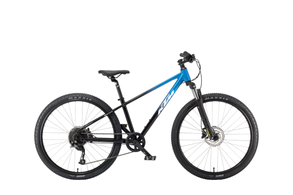 KTM Wild Speed Disc 26" Gyermek MTB Kerékpár - Metallic Black+Blue - fekete