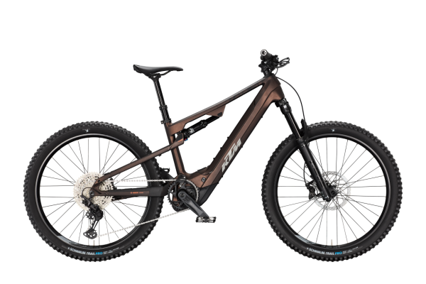 KTM MACINA LYCAN MASTER CX-R MARS BLACK MATT 29" 2027 Elektromos Fully Mountain Bike Kerékpár - barna