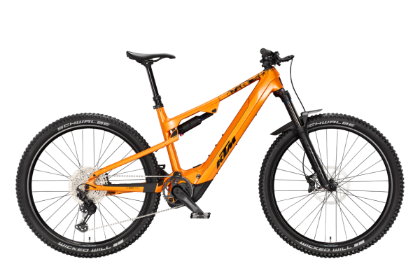 KTM MACINA LYCAN ELITE CX-R FRESH ORANGE 27,5" 2027 Elektromos Fully Mountain Bike Kerékpár - narancssárga