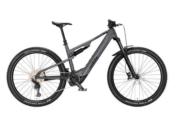 KTM MACINA LYCAN 892 GREY MATT 29" 2027 Elektromos Fully Mountain Bike Kerékpár - szürke