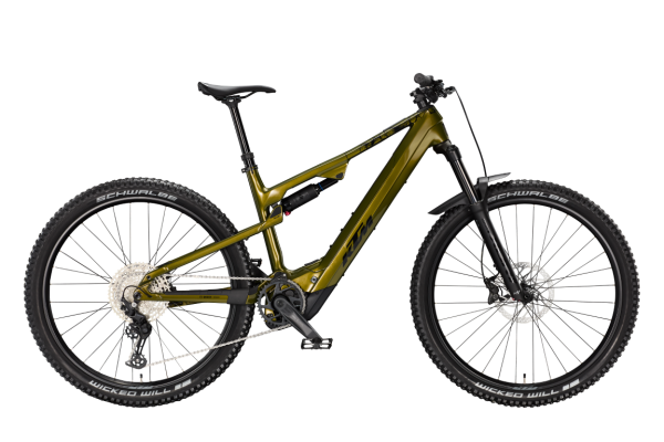 KTM MACINA LYCAN 892 GOBLIN GREEN 29" 2027 Elektromos Fully Mountain Bike Kerékpár - sötétzöld