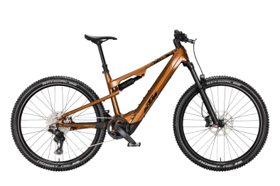 KTM MACINA CHACANA ELITE TERRA 29 2027 Elektromos Fully Mountain Bike Kerékpár - barna