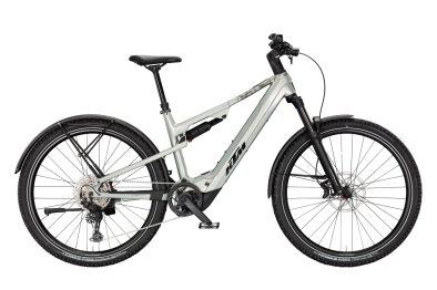 KTM MACINA CHACANA 892 LFC EMERALD GREY 29 2027 Elektromos Fully Mountain Bike Kerékpár - szürke