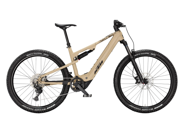 KTM MACINA CHACANA 872 GREY BEIGE MATT 27,5" 2027 Elektromos Fully Mountain Bike Kerékpár - barna