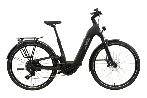 KTM MACINA STYLE FS ELITE DIAMOND BLACK MATT 29" 2027 Elektromos Fully Mountain Bike Easy Entry Kerékpár - fekete