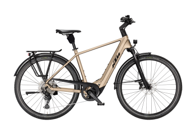 KTM MACINA TOUR PX 810 PLATIN BRONZE MATT 29 2027 Elektromos Onroad Trekking Kerékpár - barna