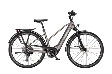 KTM MACINA TOUR PX 720-2 MOON ROCK MATT 29 2027 Elektromos Onroad Trekking Trapeze Kerékpár - barna