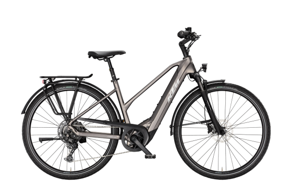 KTM MACINA TOUR PX 720-2 MOON ROCK MATT 29" 2027 Elektromos Onroad Trekking Trapeze Kerékpár - barna