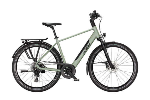 KTM MACINA JOY SAGE GREEN MATT 29" 2027 Elektromos Light Túra Kerékpár - világoszöld