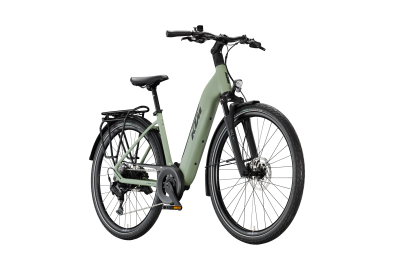 KTM MACINA JOY SAGE GREEN MATT 29 2027 Elektromos Light Túra Easy Entry Kerékpár - világoszöld