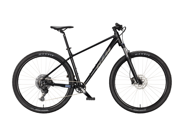 KTM CHICAGO 291 METALLIC BLACK MATT 29" 2027 Hardtail Mountain Bike Kerékpár - fekete