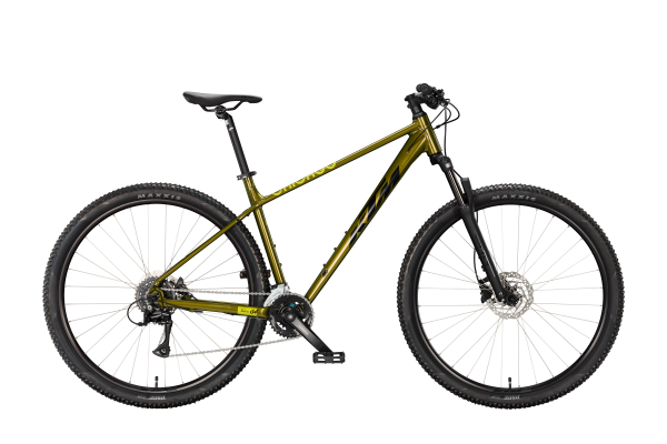 KTM CHICAGO 292 GOBLIN GREEN 29" 2027 Hardtail Mountain Bike Kerékpár - sötétzöld