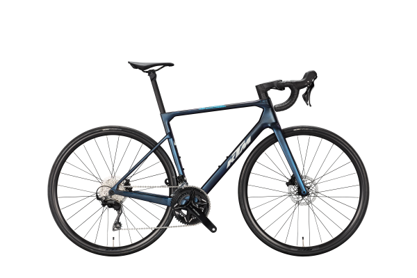 KTM REVELATOR ALTO PRO AURORA BLUE MATT 28" 2027 Országúti Kerékpár - sötétkék