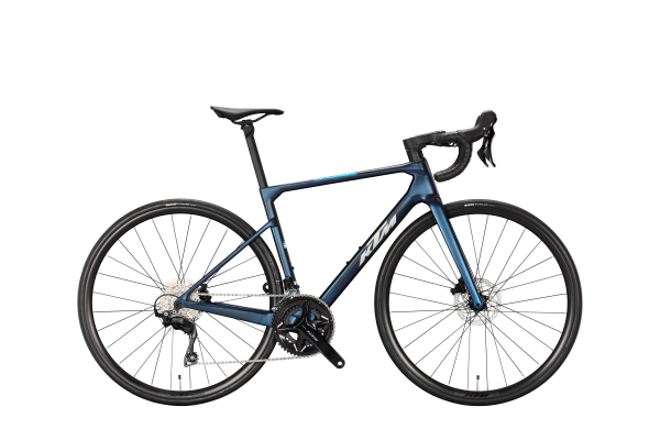 KTM REVELATOR ALTO PRO AURORA BLUE MATT 28" 2027 Országúti Kerékpár - sötétkék
