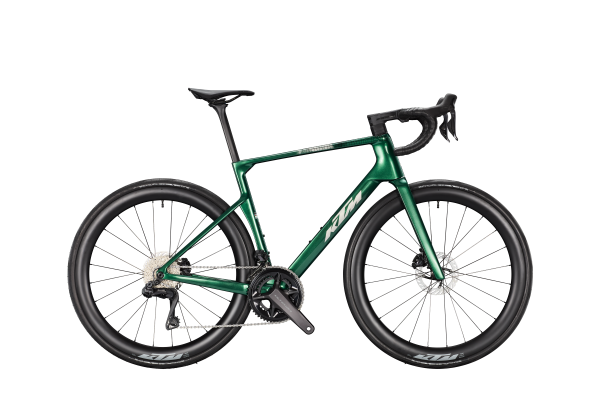 KTM REVELATOR SYRO MASTER Di2 GREEN CARBON 28" 2027 Országúti Kerékpár - zöld