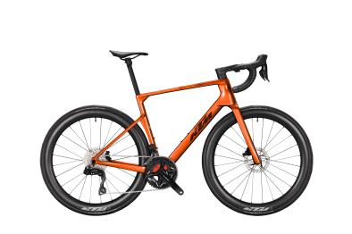 KTM REVELATOR SYRO ELITE Di2 BURNT ORANGE 28 2027 Országúti Kerékpár - narancssárga