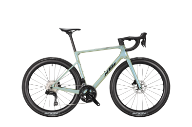 KTM REVELATOR ALTO ELITE Di2 PM ARCTIC GREEN 28 2027 Országúti Kerékpár - világoszöld