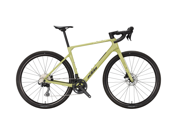 KTM GRAVELATOR PRO 2x KEEN GREEN MATT 28" 2027 Gravel Kerékpár - világoszöld