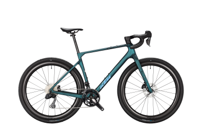 KTM GRAVELATOR PRESTIGE Di2 DARK SEA MATT 28 2027 Gravel Kerékpár - sötétzöld