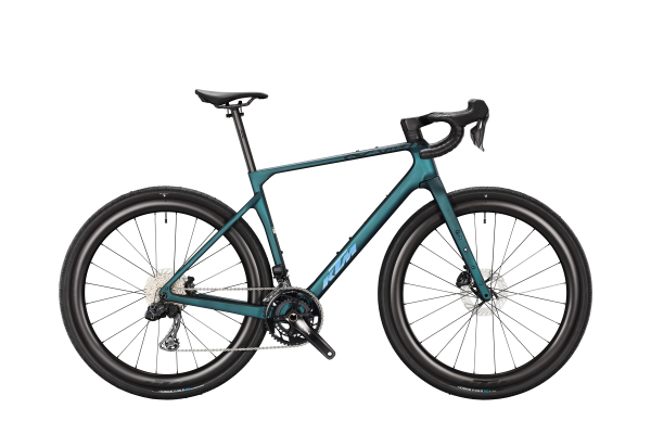 KTM GRAVELATOR PRESTIGE Di2 DARK SEA MATT 28" 2027 Gravel Kerékpár - sötétzöld