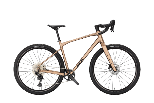 KTM GRAVELATOR 15 MUDDY MATT 28" 2027 Gravel Kerékpár - barna