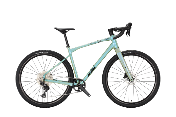 KTM GRAVELATOR 15 ARCTIC GREEN 28" 2027 Gravel Kerékpár - világoszöld
