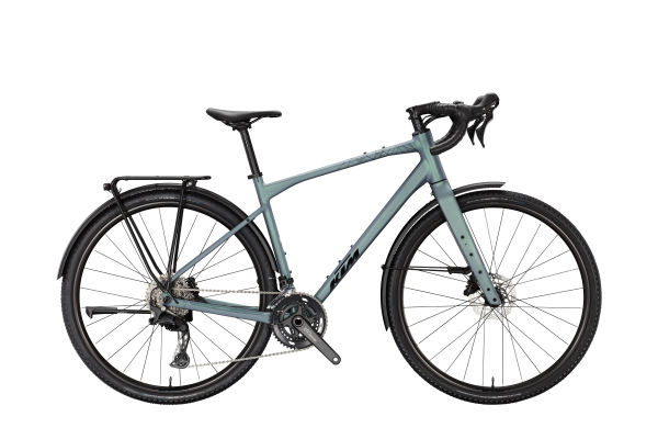 KTM GRAVELATOR 20 LFC BRIGHT TEAL MATT 28" 2027 Gravel Kerékpár - szürke