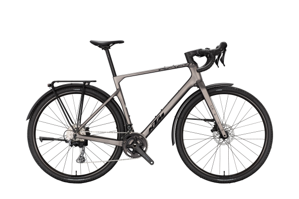 KTM GRAVELATOR PRO 2x LFC MOON ROCK MATT 28" 2027 Gravel Kerékpár - barna