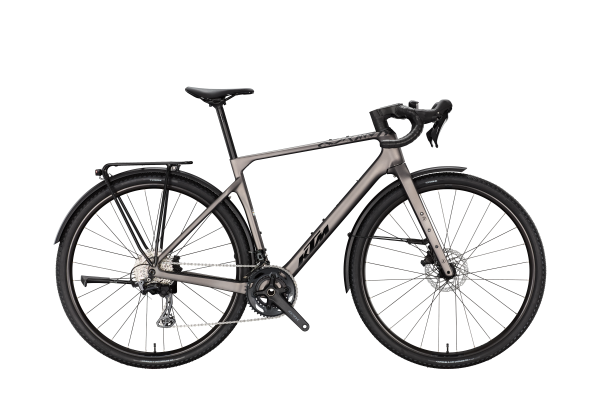 KTM GRAVELATOR PRO 2x LFC MOON ROCK MATT 28" 2027 Gravel Kerékpár - barna