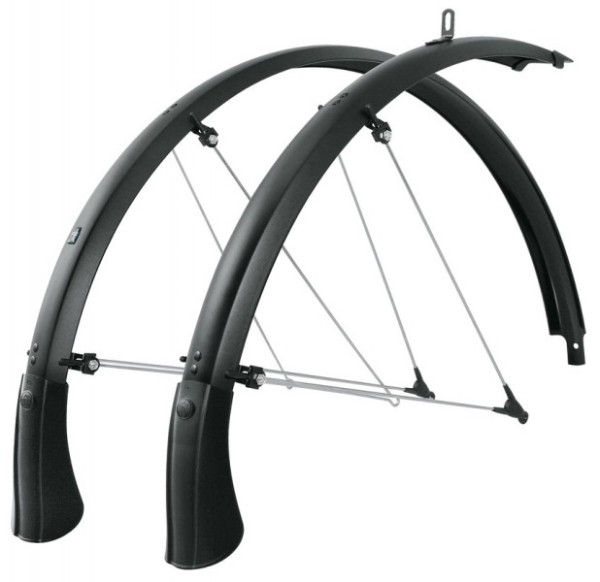 SKS-Germany Bluemels Trekking Matt Edition Kerékpár Sárvédő 53mm - fekete