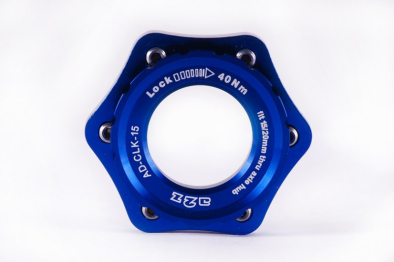 A2Z Centerlock Adapter 15/20 mm Center Lockról 6 Csavarosra Átalakító Adapter - kék