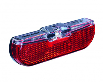 Trelock LS 614 Duo Flat Signal E-Bike Elektromos Kerékpár Hátsó Lámpa Automata Féklámpával