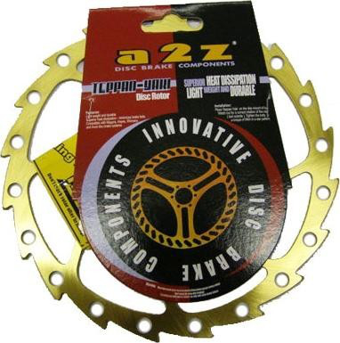 A2Z Teppen Yaki 6 Csavaros Féktárcsa 160mm - arany