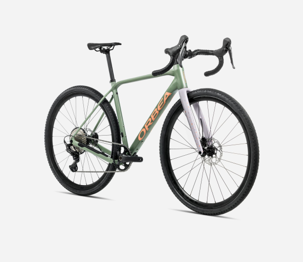 Orbea Terra H30 Gravel Kerékpár 2025 Infinity Green-Ivory White (Gloss) - zöld - fehér