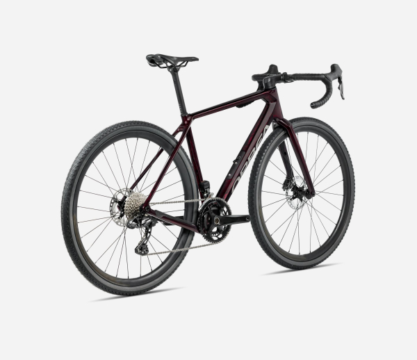 Orbea Terra M20iTeam Gravel Kerékpár - 2025 Wine Red Carbon View (Gloss) - piros