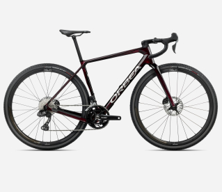 Orbea Terra M20iTeam Gravel Kerékpár - 2025 Wine Red Carbon View (Gloss) - piros
